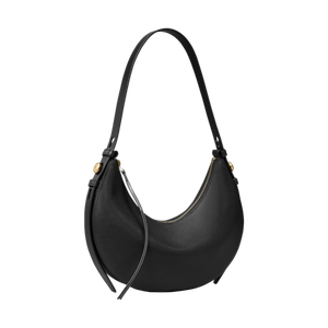 Tory Burch Romy Half Moon Bag Black Product Image