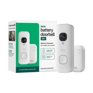 Blink Battery Doorbell 2K+ System White Product Image
