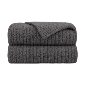 Big Blanket Premier Plush Blanket Charcoal Product Image