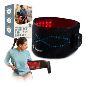 Lifepro AllevaRed Pro Elite Red Light Therapy Belt Black Product Image