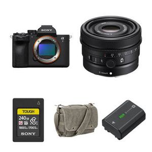 Sony a7 V CAMERA/50mm LENS/MCARD/BAG/BATT Product Image