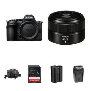 Nikon Z5 II Mirrorless Camera with 40mm f/2 Lens a Product Image