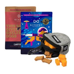 Leopard Snackpack Treat Pouch w/ Baked & Freeze-Dried Dog Treats Product Image