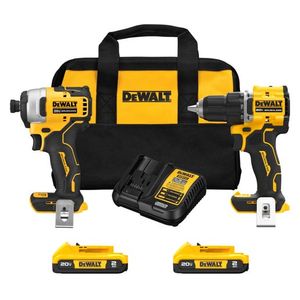 ATOMIC 20V MAX Brushless Compact Drill/Driver & Impact Driver Combo Kit Product Image