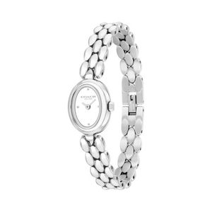 Ladies Sammy Silver-Tone Stainless Steel Watch Chalk Dial Product Image
