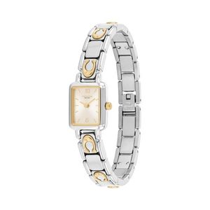 Ladies Mara Two-Tone Stainless Steel Watch Chalk Dial Product Image