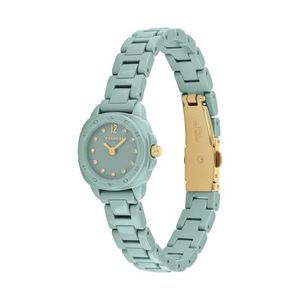 Ladies Kitt Sage Green Ceramic Watch w/ Crystal Markers Sage Green Dial Product Image