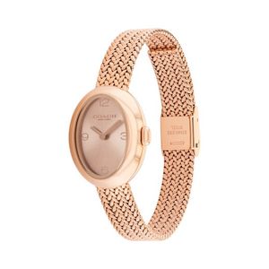 Ladies Sammy Rose Gold-Tone Stainless Steel Mesh Watch Rose Gold Dial Product Image