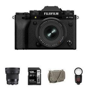 FUJIFILM X-T5 CAM/16-50mm LNS-BLK/JP/STRT PHTGR Product Image