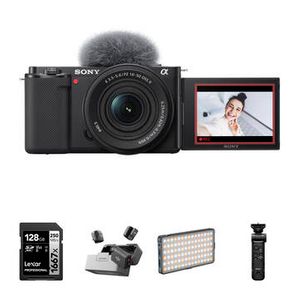 Sony ZV-E10 CAM/16-50m II LN BK/CNTNT CRETN Product Image