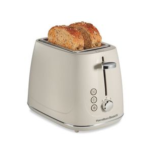 2 Slice Toaster, Sandstone White Product Image