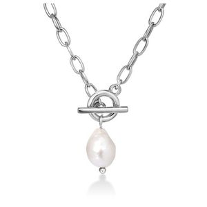 Pearl Necklace Silver Product Image