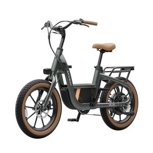 Muxi Cargo Electric Bike Olive Rush Green Product Image