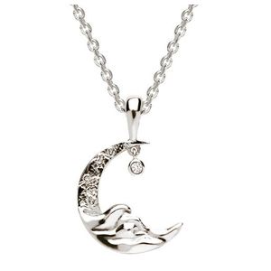Moonwave Necklace Silver Product Image