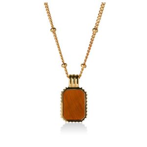 Tiger Eye Pendant Necklace Product Image