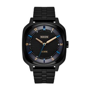 Unisex Fremont 40 Black-Tone Stainless Steel Watch Black Dial Product Image