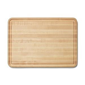 17" Prep & Serve Butcher Block Maple Product Image