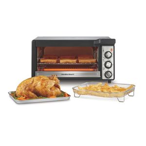 6 Slice Sure-Crisp Air Fry Oven w/ Easy-View Window Product Image
