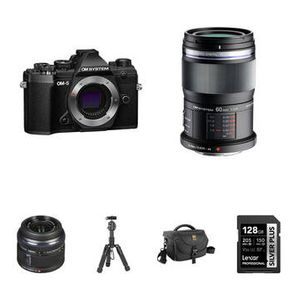 OM SYSTEM OM-5 CAMERA BODY-BLK/MACRO PHOTOGRAPHY Product Image