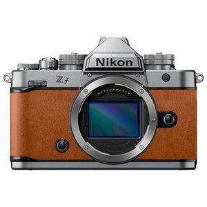 Nikon Zf Mirrorless Camera (Silver & Cognac Brown) Product Image