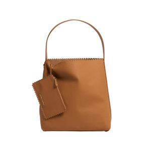 Pittsford Pebbled Leather Slouchy Shoulder Bag Product Image