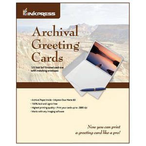 Inkpress Media Prescored Archival Greeting Card Pa Product Image