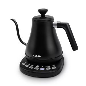 Smart 0.8L Electric Gooseneck Kettle Black Product Image