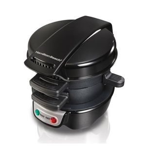 Breakfast Sandwich Maker Black Product Image