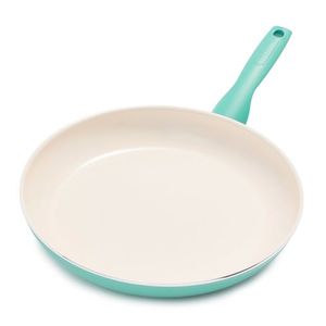 Rio 12" Ceramic Nonstick Fry Pan Turquoise Product Image