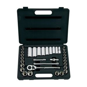 34pc 3/8" SAE & MM Socket Set Product Image