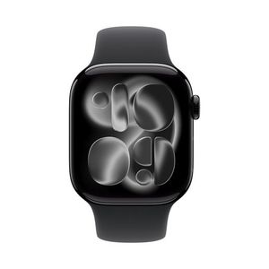 Watch Series 11 GPS 42mm Jet Black Aluminum Case w/ Black Sport Band S/M Product Image