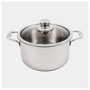Premium Clad Stainless Steel 6.7qt Dutch Oven w/ Lid - Induction Product Image