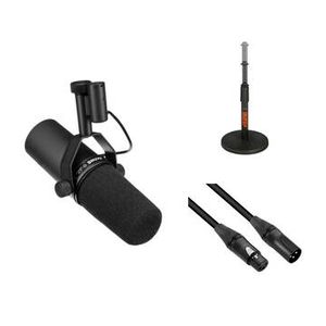 Shure SM7B Vocal Microphone with Tabletop Stand & Product Image