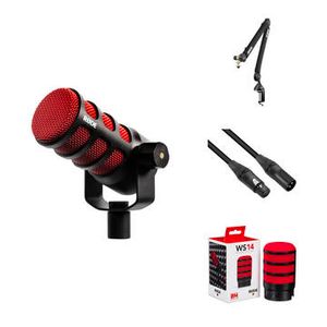RODE PodMic Dynamic Podcasting Microphone Kit with Product Image