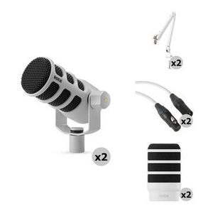 RODE PodMic 2-Person Dynamic Podcasting Microphone Product Image