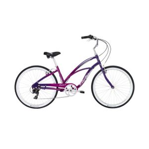 Cruiser 7D Step-Thru Recreation Bike in Berry Fade Product Image