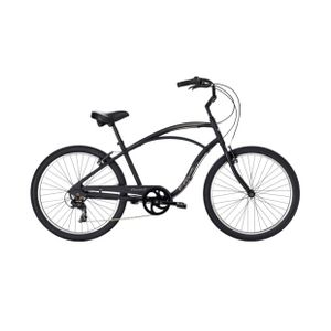 Cruiser 7D Step-Over Recreation Bike in Matte Black Product Image