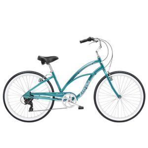 Cruiser 7D Step-Thru Recreation Bike in Green Metallic Product Image