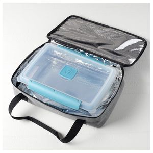 3qt Glass Baking Dish w/ Lid Insulated Carrier Cold Pack Product Image