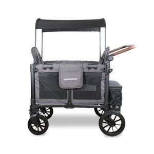 W Luxe Pro Stroller Wagon - 4-Seater Charcoal Gray Product Image