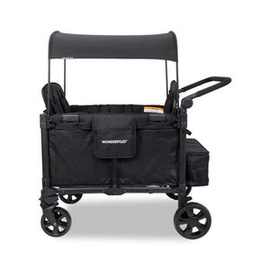 W Elite Pro Stroller Wagon - 4-Seater Jet Black Product Image