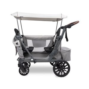L Stroller Wagon - 2-Seater Gray Product Image