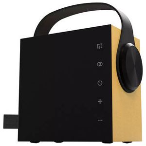 Morel Biggie Portable Bluetooth Speaker (Golden Gl Product Image