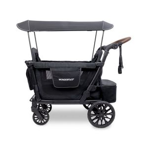 L Stroller Wagon - 2-Seater Black Product Image