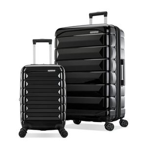 Kontour 2pc Hardside Spinner Set - Carry-On/Large Black Product Image