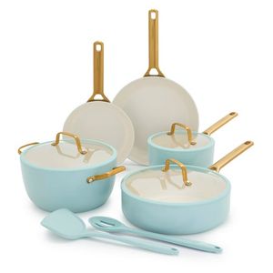 Reserve Pro Ceramic Nonstick 10pc Cookware Set Seaside Product Image