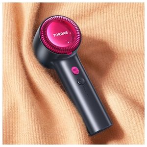 Fabric Shaver Lint Remover Black & Pink Product Image