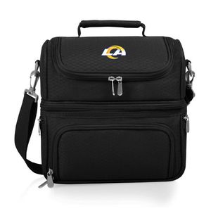 Pranzo Lunch Cooler Bag - Los Angeles Rams Black Product Image