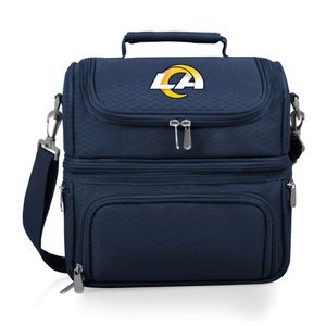Pranzo Lunch Cooler Bag - Los Angeles Rams Navy Blue Product Image