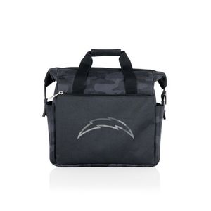 On The Go Lunch Bag Cooler - Los Angeles Chargers Black Camo Product Image